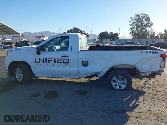 2020 Chevrolet Silverado 1500 Work Truck with VIN 3GCNWAEFXLG266603, listed as a IAAI auction lot 40771640 with 95,746 mi miles. Bid and sale history available at carsss.com. Image 15.