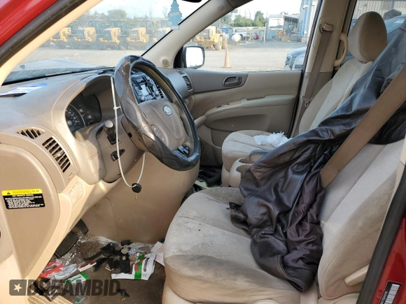 2012 Kia Sedona LX with VIN KNDMG4C71C6432790, listed as a Copart auction lot 71918464 with 0 mi miles and Salvage Title. Bid and sale history available at carsss.com. Image 7.