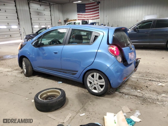 2014 Chevrolet Spark LS with VIN KL8CB6S9XEC414441, listed as a Copart auction lot 50642195 with 77,769 mi miles and Non Repairable. Bid and sale history available at carsss.com. Image 2.
