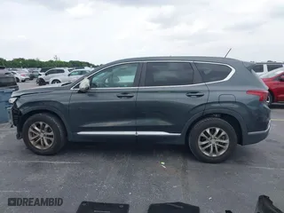 2019 Hyundai Santa Fe SE with VIN 5NMS23AD1KH067456, listed as a IAAI auction lot 41867362 with 105,236 mi miles. Bid and sale history available at carsss.com. Image 15.