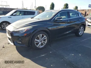 2019 Infiniti QX30 ESSENTIAL with VIN SJKCH5CPXKA008371, listed as a Copart auction lot 72707884 with 25,907 mi miles and Salvage Title. Bid and sale history available at carsss.com. Image 1.