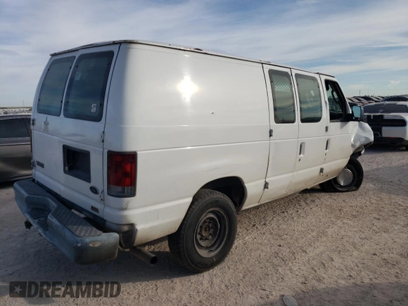 2004 Ford Econoline Cargo z VIN 1FTNE24L14HB36331, wystawiony jako Copart lot #78059244 z przebiegiem Nie podano mil oraz Szkoda całkowita • Salvage title. Historia ofert i sprzedaży dostępna na DreamBid. Obrazek 3.