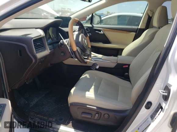 2020 Lexus RX 350L with VIN JTJHZKFA3L2025792, listed as a Copart auction lot 56319744 with 95,085 mi miles and Salvage title. Bid and sale history available at DreamBid. Image 7.