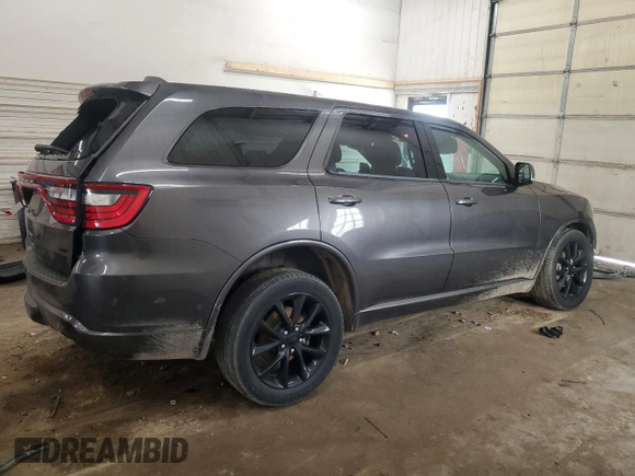 2017 Dodge Durango GT with VIN 1C4RDJDG5HC814521, listed as a Copart auction lot 61053155 with 114,914 mi miles and Salvage title. Bid and sale history available at DreamBid. Image 3.