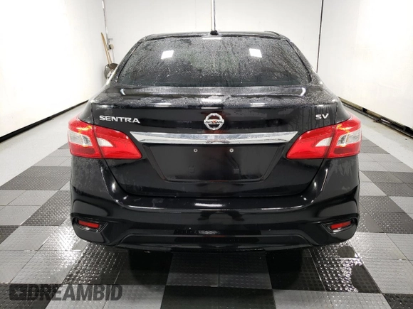 2018 Nissan Sentra SV with VIN 3N1AB7AP7JL650647, listed as a Copart auction lot 55791585 with 151,996 mi miles and Clean Title. Bid and sale history available at DreamBid. Image 6.