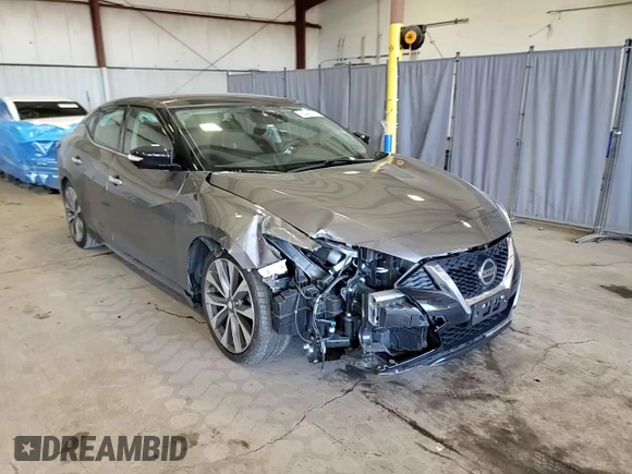 2020 Nissan Maxima Platinum with VIN 1N4AA6FV4LC385580, listed as a Copart auction lot 50486355 with 49,450 mi miles and Salvage Title. Bid and sale history available at DreamBid. Image 14.