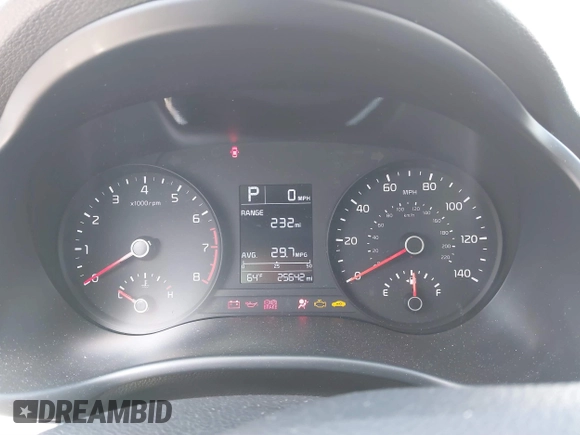 2023 Kia Rio S with VIN 3KPA25AD0PE629868, listed as a IAAI auction lot 41738952 with 25,642 mi miles and . Bid and sale history available at DreamBid. Image 7.