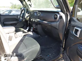 2021 Jeep Wrangler Unlimited Sport S with VIN 1C4HJXDNXMW646194, listed as a IAAI auction lot 42243169 with 44,237 mi miles and . Bid and sale history available at DreamBid. Image 5.