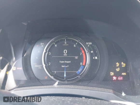 2021 Lexus IS 350 F Sport with VIN JTHGZ1B26M5040910, listed as a IAAI auction lot 42386842 with 26,627 mi miles and . Bid and sale history available at DreamBid. Image 7.