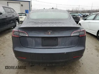 2021 Tesla Model 3 Standard Range Plus with VIN 5YJ3E1EA0MF907358, listed as a Copart auction lot 82103164 with 37,529 mi miles and Salvage Title. Bid and sale history available at DreamBid. Image 6.