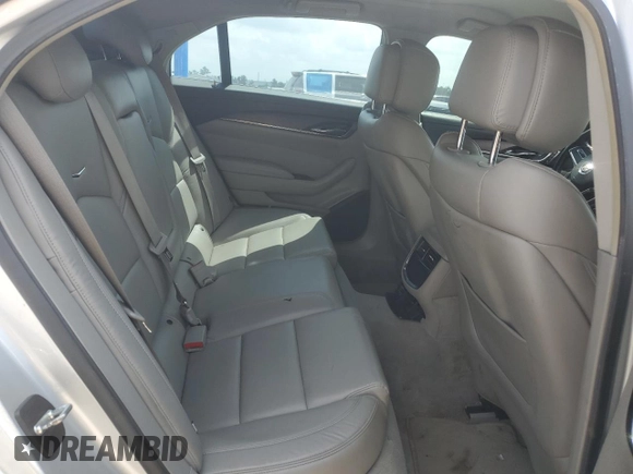 2014 Cadillac CTS AWD with VIN 1G6AW5SX4E0123532, listed as a Copart auction lot 55389825 with 114,807 mi miles and Salvage title. Bid and sale history available at DreamBid. Image 10.