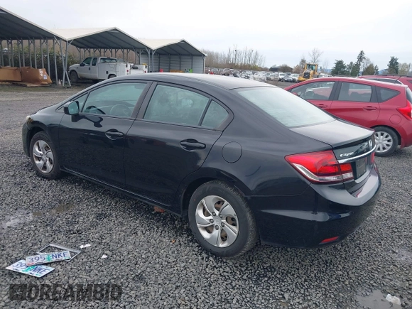 2015 Honda Civic LX with VIN 2HGFB2F50FH525049, listed as a IAAI auction lot 41827756 with 115,880 mi miles and . Bid and sale history available at DreamBid. Image 3.