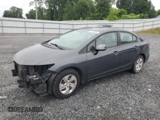 2013 Honda Civic LX z VIN 2HGFB2F54DH536228, wystawiony jako Copart lot #54218905 z przebiegiem 96 882 mil mil oraz Szkoda całkowita • Salvage title. Historia ofert i sprzedaży dostępna na DreamBid. Obrazek 1.