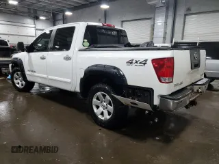 2005 Nissan Titan SE with VIN 1N6BA07B75N528932, listed as a Copart auction lot 45791535 with 196,100 mi miles and Salvage Title. Bid and sale history available at DreamBid. Image 2.