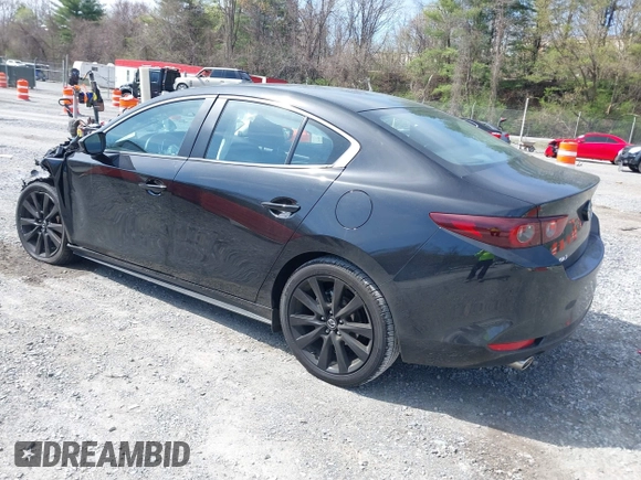 2025 Mazda 3 S Select Sport with VIN 3MZBPABM8SM460739, listed as a IAAI auction lot 41942337 with 5,798 mi miles and . Bid and sale history available at DreamBid. Image 3.