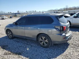 2017 Nissan Pathfinder S with VIN 5N1DR2MN1HC697435, listed as a Copart auction lot 48138225 with 128,782 mi miles and Salvage title. Bid and sale history available at DreamBid. Image 2.