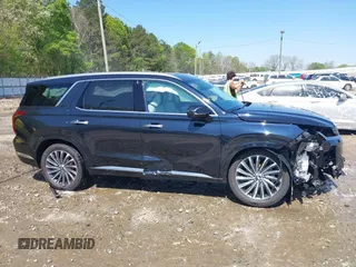 2023 Hyundai Palisade Calligraphy with VIN KM8R74GE6PU571342, listed as a IAAI auction lot 41987377 with 13,797 mi miles and . Bid and sale history available at DreamBid. Image 14.