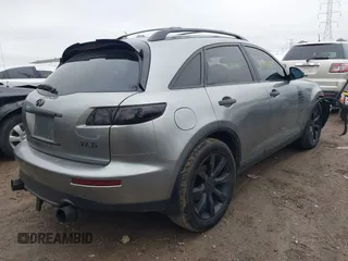 2008 Infiniti FX z VIN JNRAS08W58X204626, wystawiony jako IAAI lot #40947823 z przebiegiem 149 734 mil mil oraz . Historia ofert i sprzedaży dostępna na DreamBid. Obrazek 4.