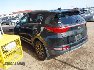 2018 Kia Sportage EX with VIN KNDPNCAC8J7460042, listed as a IAAI auction lot 41928598 with 234,870 mi miles and . Bid and sale history available at carsss.com. Image 3.