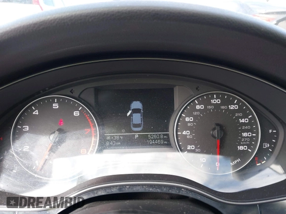 2013 Audi A6 Premium with VIN WAUFFAFC9DN018499, listed as a IAAI auction lot 41785640 with 194,469 mi miles and . Bid and sale history available at DreamBid. Image 7.