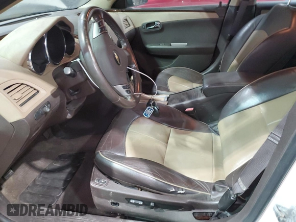 2012 Chevrolet Malibu LTZ with VIN 1G1ZG5E74CF364275, listed as a Copart auction lot 51762355 with 89,546 mi miles and Clean Title. Bid and sale history available at DreamBid. Image 7.