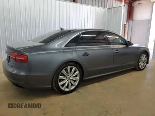 2016 Audi A8 L 4.0T Sport with VIN WAU43AFD5GN010106, listed as a Copart auction lot 48551645 with 154,079 mi miles and Clean Title. Bid and sale history available at carsss.com. Image 3.