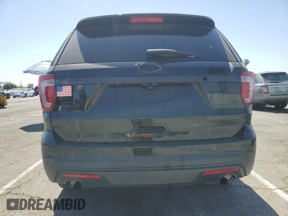 2017 Ford Police Interceptor Utility z VIN 1FM5K8AR4HGC34913, wystawiony jako Copart lot #58042205 z przebiegiem 73 298 mil mil oraz Szkoda całkowita • Salvage title. Historia ofert i sprzedaży dostępna na DreamBid. Obrazek 6.