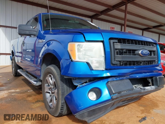 2013 Ford F-150 XL with VIN 1FTFX1CF2DFB66535, listed as a IAAI auction lot 41878746 with 119,383 mi miles and . Bid and sale history available at DreamBid. Image 6.