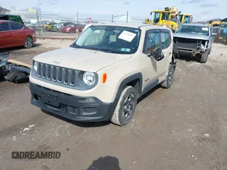 2015 Jeep Renegade Sport with VIN ZACCJBAT4FPC26527, listed as a IAAI auction lot 41704445 with 108,660 mi miles and . Bid and sale history available at DreamBid. Image 17.
