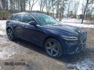 2022 Genesis GV70 Sport z VIN KMUMCDTC3NU074029, wystawiony jako IAAI lot #41400987 z przebiegiem 29 494 mil mil oraz . Historia ofert i sprzedaży dostępna na DreamBid. Obrazek 1.