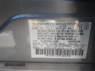 2021 Nissan Sentra SV with VIN 3N1AB8CV5MY284230, listed as a IAAI auction lot 41658309 with 56,267 mi miles. Bid and sale history available at carsss.com. Image 9.