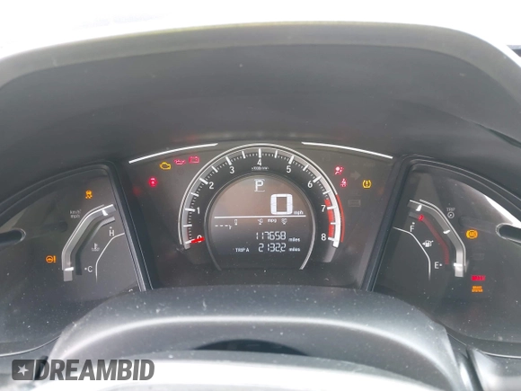 2018 Honda Civic LX with VIN 2HGFC2F58JH514161, listed as a IAAI auction lot 42073133 with 117,658 mi miles. Bid and sale history available at carsss.com. Image 7.