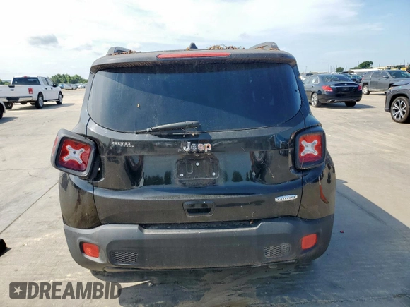 2018 Jeep Renegade Latitude with VIN ZACCJABB8JPH77245, listed as a Copart auction lot 64054075 with Not provided miles and Clean title. Bid and sale history available at DreamBid. Image 6.