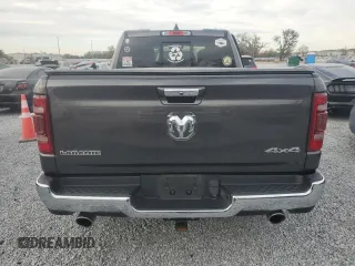 2020 Ram 1500 Laramie with VIN 1C6SRFDTXLN280059, listed as a Copart auction lot 89138865 with 99,114 mi miles and Salvage Title. Bid and sale history available at carsss.com. Image 6.