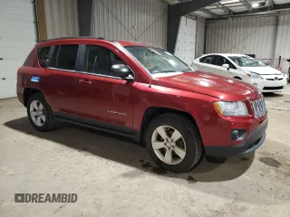 2013 Jeep Compass Latitude with VIN 1C4NJDEB2DD253498, listed as a Copart auction lot 48227275 with 142,038 mi miles and Clean Title. Bid and sale history available at carsss.com. Image 4.