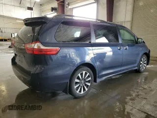 2019 Toyota Sienna XLE with VIN 5TDDZ3DC3KS217040, listed as a Copart auction lot 61556495 with 85,309 mi miles and Salvage title. Bid and sale history available at DreamBid. Image 3.