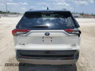 2021 Toyota RAV4 Hybrid XSE with VIN 4T3E6RFV3MU061808, listed as a Copart auction lot 57048025 with 20,614 mi miles and Salvage title. Bid and sale history available at DreamBid. Image 6.