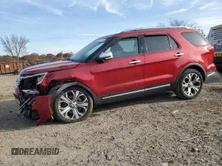 2018 Ford Explorer Platinum with VIN 1FM5K8HT0JGB63491, listed as a Copart auction lot 80154764 with 69,460 mi miles and Salvage Title. Bid and sale history available at carsss.com. Image 1.