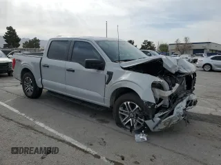 2023 Ford F-150 XL with VIN 1FTEW1CP4PKF86851, listed as a Copart auction lot 50611185 with 15,773 mi miles and Salvage Title. Bid and sale history available at DreamBid. Image 4.