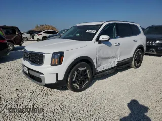 2025 Kia Telluride S with VIN 5XYP64GC9SG573593, listed as a Copart auction lot 78440814 with 230 mi miles and Salvage Title. Bid and sale history available at DreamBid. Image 1.