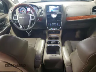 2013 Chrysler Town & Country Limited with VIN 2C4RC1GG9DR646141, listed as a Copart auction lot 49809545 with 129,720 mi miles and Salvage Title. Bid and sale history available at carsss.com. Image 8.