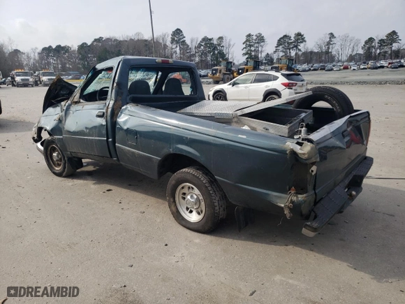 1995 Ford Ranger Splash with VIN 1FTCR10U5STA65729, listed as a Copart auction lot 42910665 with 188,458 mi miles and Salvage Title. Bid and sale history available at carsss.com. Image 2.