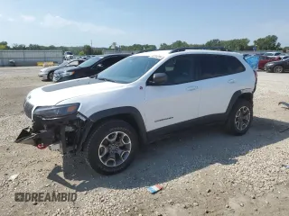 2020 Jeep Cherokee Trailhawk z VIN 1C4PJMBN8LD615369, wystawiony jako Copart lot #68334204 z przebiegiem 75 110 mil mil oraz Czysty tytuł • Clean title. Historia ofert i sprzedaży dostępna na DreamBid. Obrazek 1.