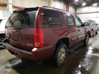 2008 GMC Yukon SLE w/3SB with VIN 1GKFK13058J161525, listed as a Copart auction lot 50884574 with 191,604 mi miles and Salvage Title. Bid and sale history available at carsss.com. Image 3.