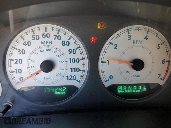 2007 Chrysler Town & Country LWB Touring with VIN 2A4GP54L27R314870, listed as a Copart auction lot 73608664 with 179,242 mi miles and Salvage Title. Bid and sale history available at carsss.com. Image 9.