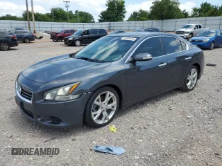 2012 Nissan Maxima S z VIN 1N4AA5AP9CC838014, wystawiony jako Copart lot #59489455 z przebiegiem 173 476 mil mil oraz Czysty tytuł • Clean title. Historia ofert i sprzedaży dostępna na DreamBid. Obrazek 1.