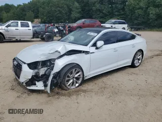 2022 Audi A5 Sportback Premium with VIN WAUABCF56NA030699, listed as a Copart auction lot 68917454 with 32,393 mi miles and Salvage Title. Bid and sale history available at carsss.com. Image 1.