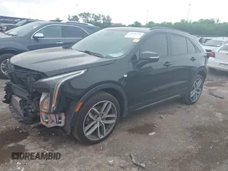 2019 Cadillac XT4 FWD Sport with VIN 1GYFZER48KF102076, listed as a IAAI auction lot 42125214 with 45,315 mi miles and . Bid and sale history available at carsss.com. Image 2.