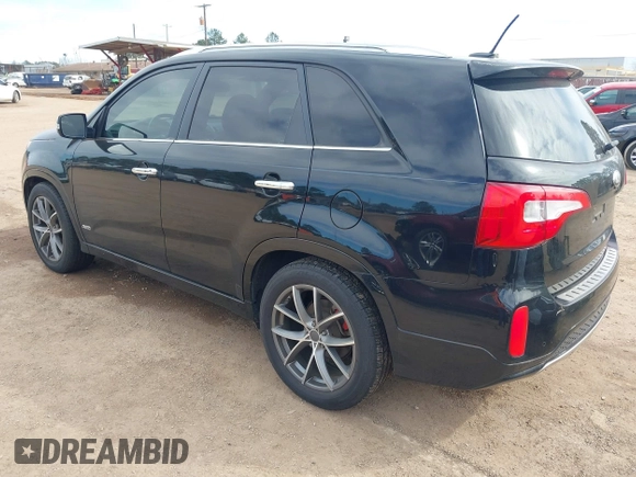 2014 Kia Sorento SX Limited with VIN 5XYKWDA77EG471803, listed as a IAAI auction lot 41682414 with 156,220 mi miles. Bid and sale history available at carsss.com. Image 3.