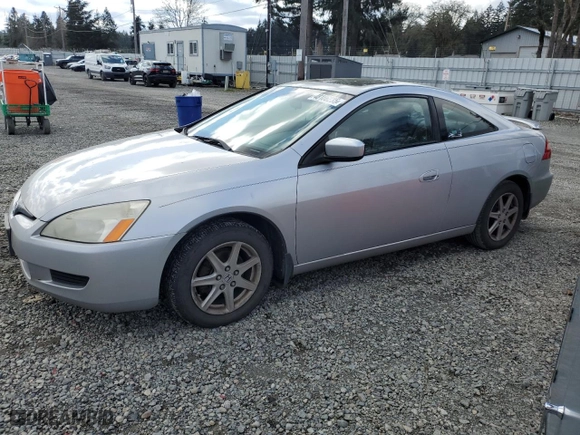 2003 Honda Accord Cpe EX with VIN 1HGCM82663A000957, listed as a Copart auction lot 48186235 with 262,197 mi miles and Clean Title. Bid and sale history available at carsss.com. Image 1.